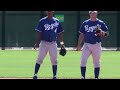 luis piterson fielding in spring training