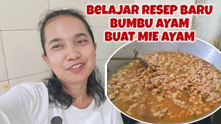 BELAJAR RESEP BARU‼️BUMBU AYAM BUAT MIE AYAM ALA MBAK SEMI DAN SIWO YAM‼️