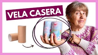 ¿Cómo Hacer una VELA CASERA Fácil? (Con RESTOS de Otras Velas)