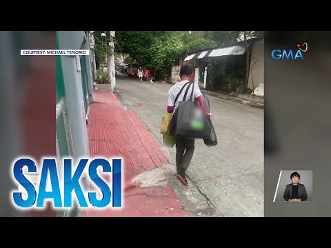 Babaeng todo-kayod sa paglalakad para mag-deliver ng mga parcel, niregaluhan ng bisikleta… Saksi