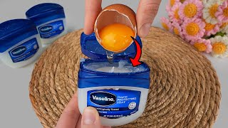 Mix Vaseline with Egg and you will be shocked! If only I knew about this earlier!