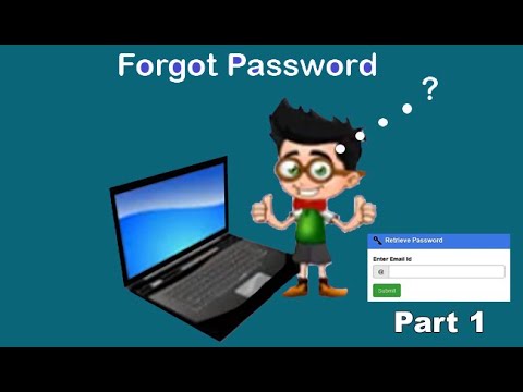 Forgot Password Part 1 | How To Send Password To Your Registered Email ...