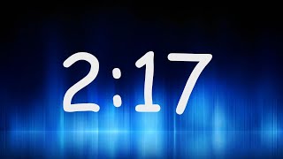 2:17 Minutes Timer / Countdown from 2min 17sec