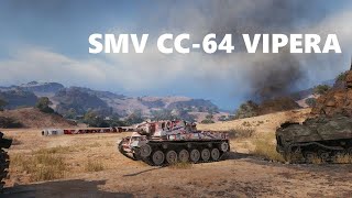 SMV CC-64 VIPERA carrying the entire battle 5 Kills 5K DMG wot complete 4K