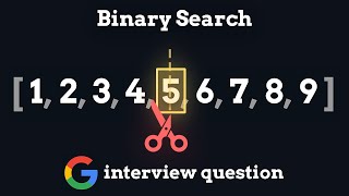 Binary Search - leetcode 704
