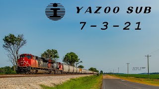 Railfanning Canadian National Yazoo Sub