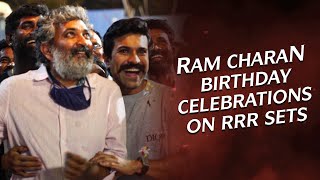 Ram Charan’s Surprise Birthday Celebrations on RRR Movie sets - Vlog 7 - #RRRDiaries