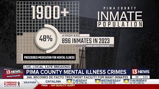 Spike in mentally ill inmates at Pima County Jail