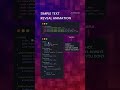 Text Reveal Animation Made With CSS | CSS Animation Effects