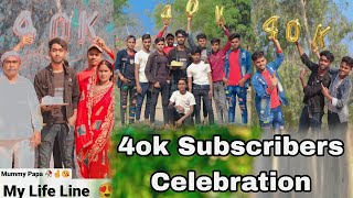 #vlog Video | Thank You All 40k Family Complete 💯 | 40k Subscribers Celebration With My Friends 🤞🥀