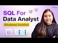 SQL Window Function Crash Course for Data Analyst 