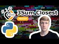 3Sum Closest Python Solution - LeetCode #16