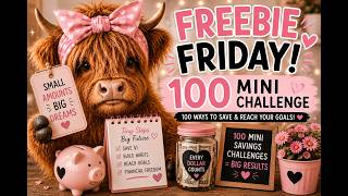 💖 Freebie Friday | Saving One Mini at a Time