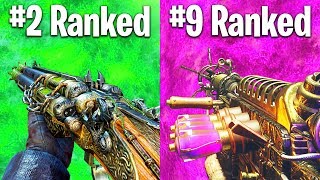 RANKING EVERY ZOMBIES MAP FROM WORST TO BEST (im ready for bo4 now)