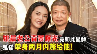 姚晨老公背景曝光竟如此显赫,难怪单身两月内嫁给他!生下的孩子首次公开,父亲的基因真强大【那些年】