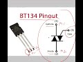 bt134| bt134 regulator circuit| bt134 triac testing