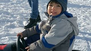 Our outdoor activities in Winter Time/ Playing in the Snow #somuchfun