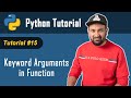 Python Tutorial - 15 |  Python Tutorial For Beginners In Hindi 🔥| Keyword arguments in function