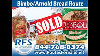 Arnold \u0026 Bimbo Bread Route For Sale in Brooklyn, New York