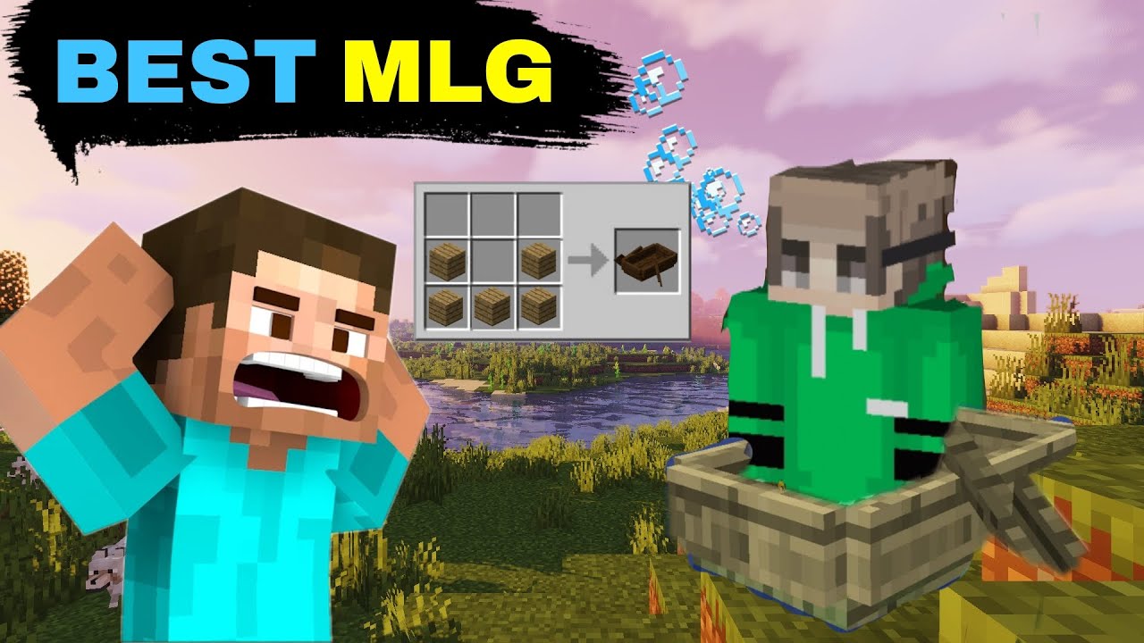 Trying Minecraft Mlg In First Time Minecraft Youtube