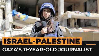 Gaza's budding 11-year-old journalist reporting the war | Al Jazeera Newsfeed