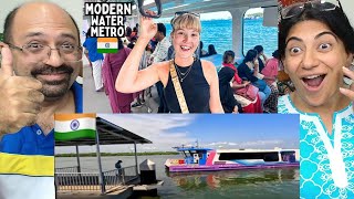 $0.20 Modern India's Water Metro😍Kochi | World’s First Water Metro in INDIA✨