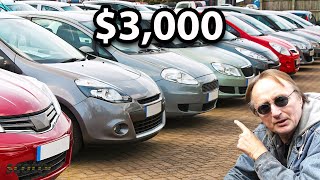 If You Have Less Than $3,000, These are the Cheap Cars You Should Buy