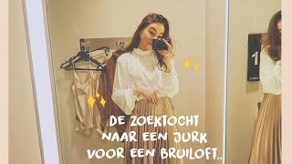 Zoeken naar een jurk voor een bruiloft + NIEUWS! ✨ vlog