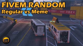 Meme Cars vs Regular Versions - GTA FiveM Random More №51