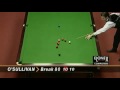 The fastest snooker 147 in the history Ronnie O' Sullivan