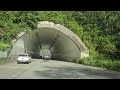 4k driving interstate h 3 from marine corps base hawaii to aiea in oahu island