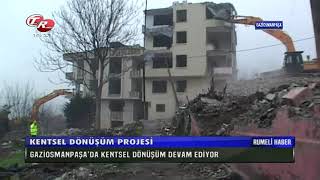 Gaziosmanpaşa`da Kentsel Dönüşüm Hız Kesmiyor. Tek Rumeli TV