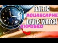 Baltic Aquascaphe Diver Watch Exposed