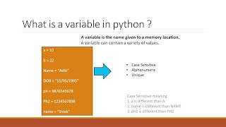 Python Session 1 | Variables, Data Types & Print Statement