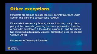 FERPA Student Privacy 8 2021 Training