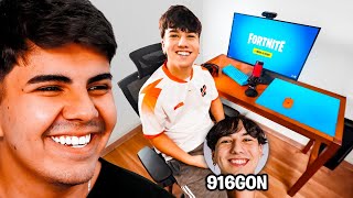 COMO 916GON, O MELHOR JOGADOR DO BRASIL, JOGA FORTNITE? - SETUP DOS PROS Ep. 7