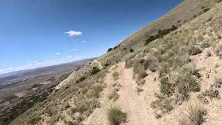 Day two riding on the side of white mountain in WYO with Chris. PART 1