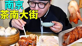 舌尖上的南京！茶南大街美食探店大揭秘：凤英汤包PK徐殿高，青团马蹄糕甜蜜暴击，还有南京必尝烤鸭&鸭血粉丝汤，一次满足你的味蕾盛宴