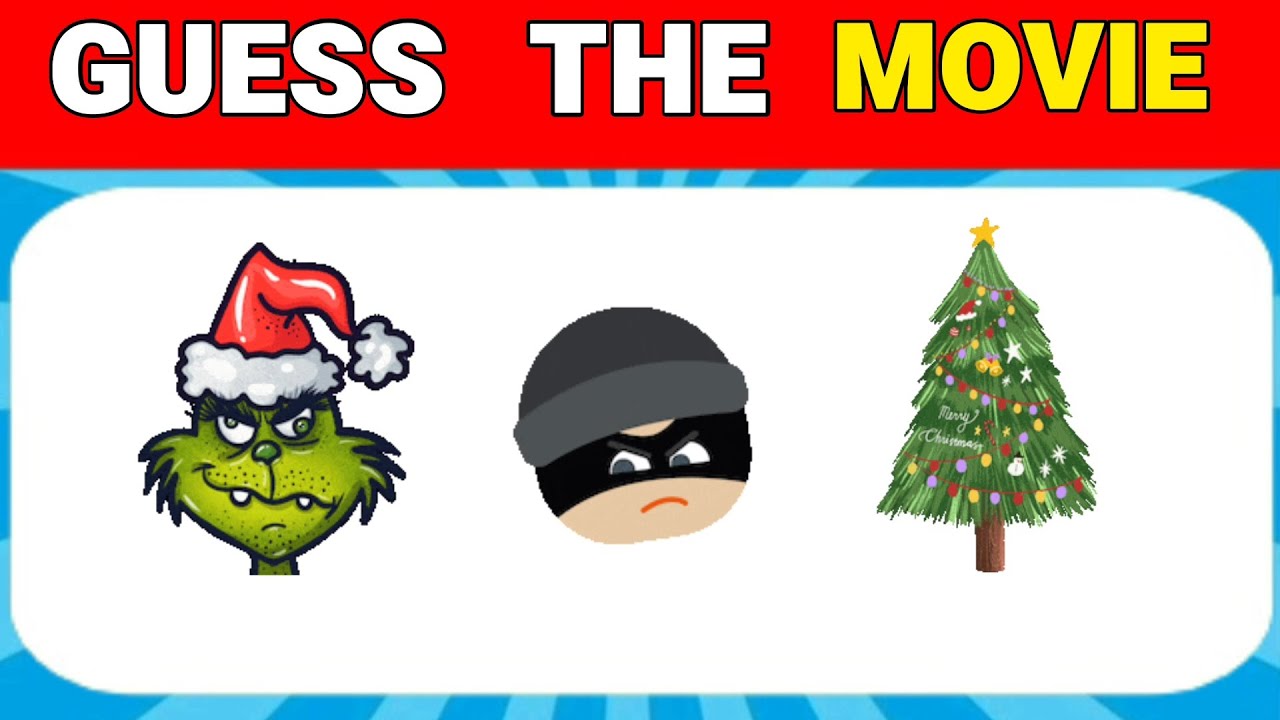 Guess The CHRISTMAS Movie By Emoji.christmas Quiz - YouTube