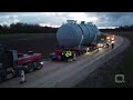 transportation of very big residue hydrocracking units