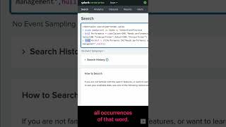 #Splunk Search tips