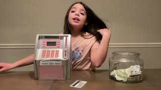 My First Video - Reviewing ATM Piggy Bank
