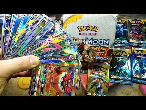 My First Pokémon Gx Opening Sun Moon Booster Packs