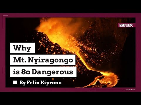 What tectonic plate is Mount Nyiragongo on?