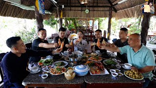 Về Mỹ Tho Tiền Giang ăn đại tiệc toàn món ngon dân dã Miền Tây cùng Team A Nguyễn Tất Thắng