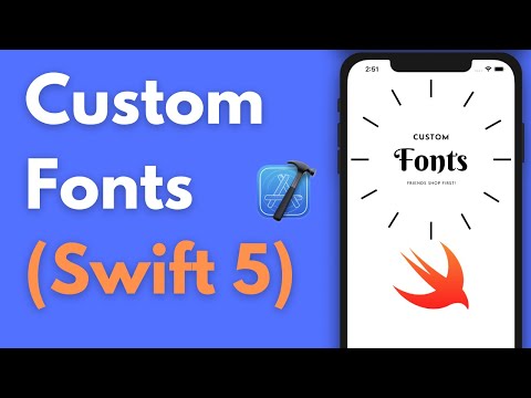 Add Custom Font to Your App (Swift 5, Xcode 12, iOS 2020) - iOS Development 2020