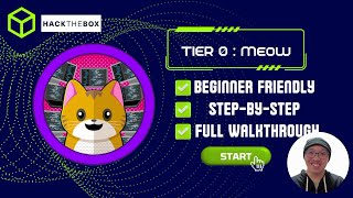 Hack The Box MEOW Walkthrough | Ethical Hacking for Beginners (Step-by-Step)