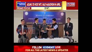 Mizoram to Host First-Ever International Half Marathon in April, Promoting Sports and Wellness