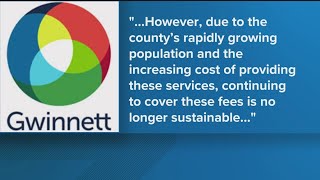 New service fees for credit card transactions at Gwinnett County Tax Commissioner's Office