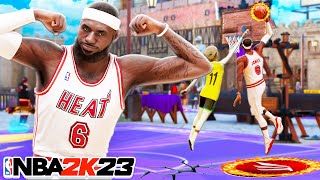 *NEW* 99 LEBRON JAMES BUILD is OVERPOWERED on NBA 2K23! The BEST BUILD on NBA 2K23!